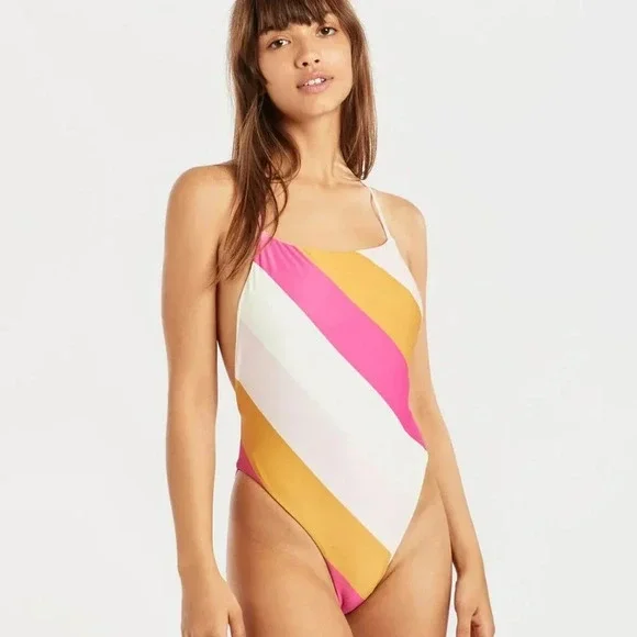 Billabong Soul Stripe One Piece - Picture 10 of 10
